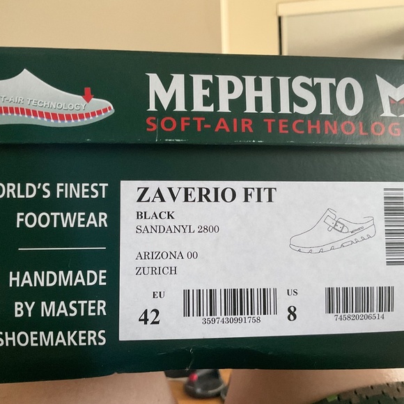 Men’s Clog Mephisto Zaverio fit size 8 EU 40 - Picture 6 of 6